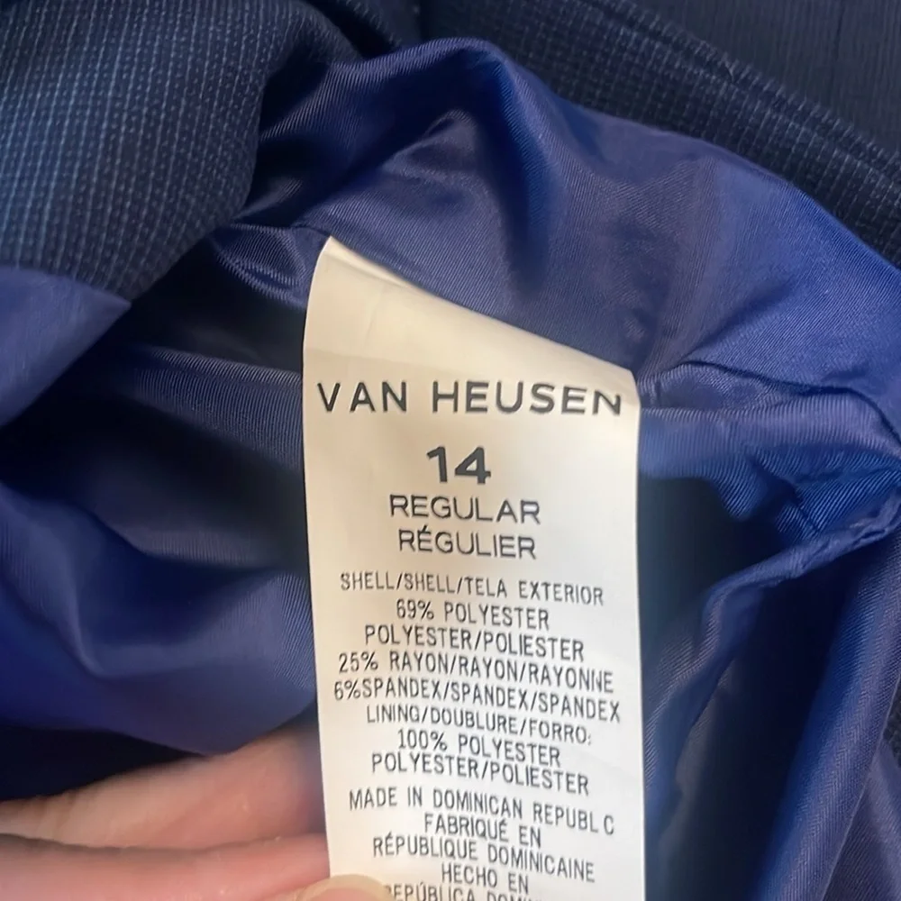 Van Heusen Suit Jacket 14 Boy’s